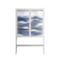 Dalgalar - Loft Cabinet - Nur Rydberg - Chalk - Reeded glass