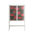 Mormors Rabatt - Loft Cabinet - Nur Rydberg - Chalk - Reeded glass