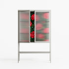 Mormors Rabatt - Loft Cabinet - Nur Rydberg - Chalk - Reeded glass
