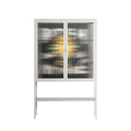 Bitch Don't Kill My Vibe - Loft Cabinet - Aley Wild - Chalk - Reeded glass