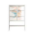 Vibing With The Universe - Loft Cabinet - Aley Wild - Chalk - Reeded glass