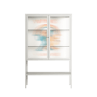 Vibing With The Universe - Loft Cabinet - Aley Wild - Chalk - Reeded glass