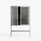 Midnight Dune - Loft Cabinet - Amy Suther - Chalk - Reeded glass