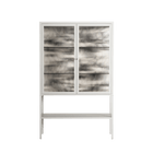 Prima Flora - Loft Cabinet - Amy Suther - Chalk - Reeded glass