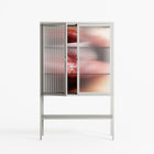 Blow - Loft Cabinet - Nadia Ryder - Chalk - Reeded glass