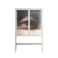 Gem - Loft Cabinet - Nadia Ryder - Chalk - Reeded glass