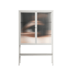 Gem - Loft Cabinet - Nadia Ryder - Chalk - Reeded glass