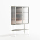 Gem - Loft Cabinet - Nadia Ryder - Chalk - Reeded glass