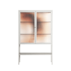 Glow - Loft Cabinet - Nadia Ryder - Chalk - Reeded glass