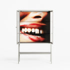 Teeth - Loft Cabinet - Nadia Ryder - Chalk - Reeded glass