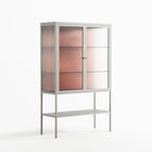The Art Of Kissing - Loft Cabinet - Nadia Ryder - Chalk - Reeded glass
