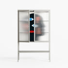Désordre_Intérieur - Loft Cabinet - David Vanadia - Chalk - Reeded glass