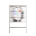 Équilibre_Intérieur - Loft Cabinet - David Vanadia - Chalk - Reeded glass