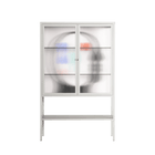 Équilibre_Intérieur - Loft Cabinet - David Vanadia - Chalk - Reeded glass