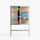 All The Good Guys - Loft Cabinet - Craig Watkins - Chalk - Reeded glass