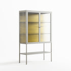 What a Mess - Loft Cabinet - Craig Watkins - Chalk - Reeded glass