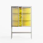 Everything Always - Loft Cabinet - Craig Watkins - Chalk - Reeded glass