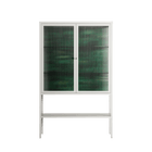 Thankful - Loft Cabinet - Craig Watkins - Chalk - Reeded glass