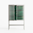 Thankful - Loft Cabinet - Craig Watkins - Chalk - Reeded glass