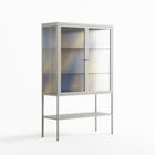 Blue Gale - Loft Cabinet - Oluwasheyi Adebayo - Chalk - Reeded glass
