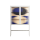 Entrance - Loft Cabinet - Oluwasheyi Adebayo - Chalk - Reeded glass