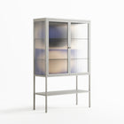 Entrance - Loft Cabinet - Oluwasheyi Adebayo - Chalk - Reeded glass