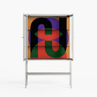 JJ - Loft Cabinet - Oluwasheyi Adebayo - Chalk - Reeded glass
