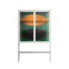 Soul Split - Loft Cabinet - Oluwasheyi Adebayo - Chalk - Reeded glass