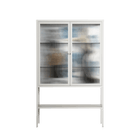 Balance - Loft Cabinet - Sophie Goudman-Peachey - Chalk - Reeded glass