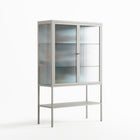 Day Dream - Loft Cabinet - Sophie Goudman-Peachey - Chalk - Reeded glass