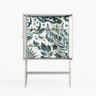 Ode to Summer 3 - Loft Cabinet - Diana Catchpole - Chalk - Reeded glass