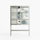 Ode to Summer 6 - Loft Cabinet - Diana Catchpole - Chalk - Reeded glass