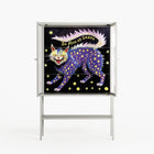 Be Nice Or Leave - Loft Cabinet - Mo Kalache - Chalk - Reeded glass