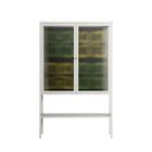 Ultra Bloom - Loft Cabinet - Ethan Fender - Chalk - Clear glass