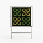 Ultra Bloom - Loft Cabinet - Ethan Fender - Chalk - Clear glass
