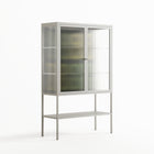 Ultra Bloom - Loft Cabinet - Ethan Fender - Chalk - Reeded glass
