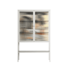 Sweet Far Away - Loft Cabinet - Sophie Goudman-Peachey - Chalk - Reeded glass
