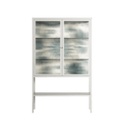 Ode to Summer 6 - Loft Cabinet - Diana Catchpole - Chalk - Reeded glass