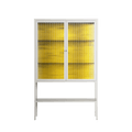 Everything Always - Loft Cabinet - Craig Watkins - Chalk - Reeded glass