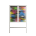 All The Good Guys - Loft Cabinet - Craig Watkins - Chalk - Reeded glass