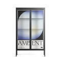 Ambient - Cabinet - Alexander Khabbazi - Antracite - Clear glass