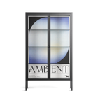 Ambient - Cabinet - Alexander Khabbazi - Antracite - Clear glass