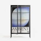 Ambient - Cabinet - Alexander Khabbazi - Antracite - Clear glass