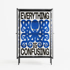 Everything is Confusing - Cabinet - Alexander Khabbazi - Antracite - Clear glass