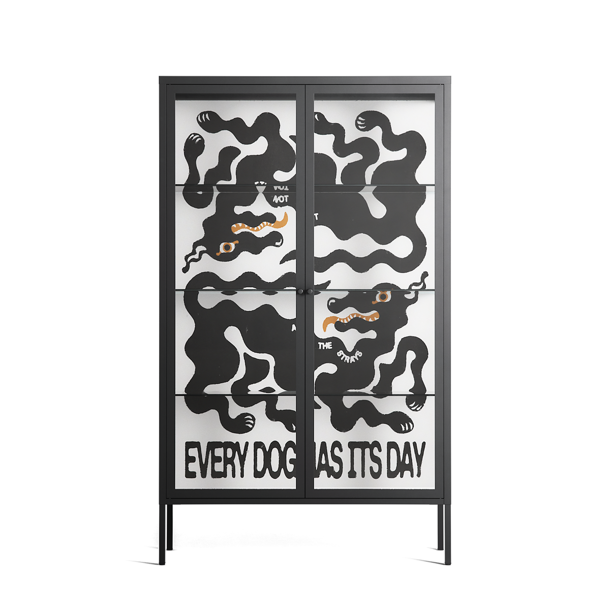 Every Dog - Cabinet - Alexander Khabbazi - Antracite - Clear glass