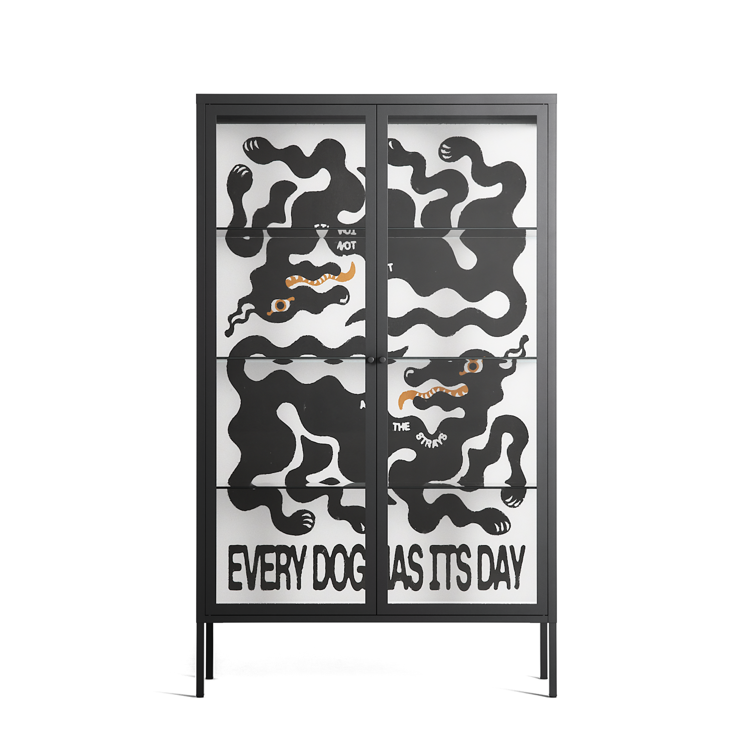 Every Dog - Cabinet - Alexander Khabbazi - Antracite - Clear glass