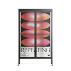 Repeating - Cabinet - Alexander Khabbazi - Antracite - Clear glass