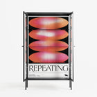Repeating - Cabinet - Alexander Khabbazi - Antracite - Clear glass