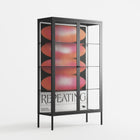 Repeating - Cabinet - Alexander Khabbazi - Antracite - Clear glass