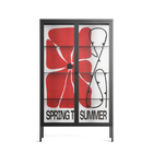 Spring to Summer - Cabinet - Alexander Khabbazi - Antracite - Clear glass